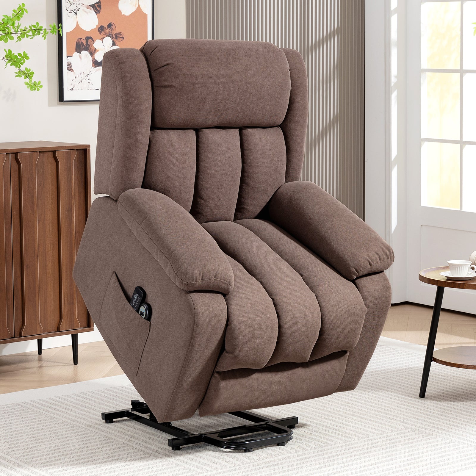 Power Lift Recliner Chair with Vibration Massage, Lift Chair for Elder