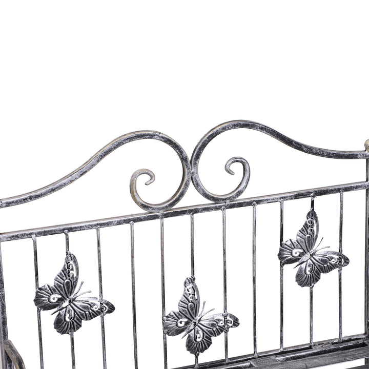 3 Tier Plant Stand Indoor Outdoor, Metal Plant Shelf Flower Display Rack for Potted Plants Garden Balcony Decor, 44 x 25 x 96 cm