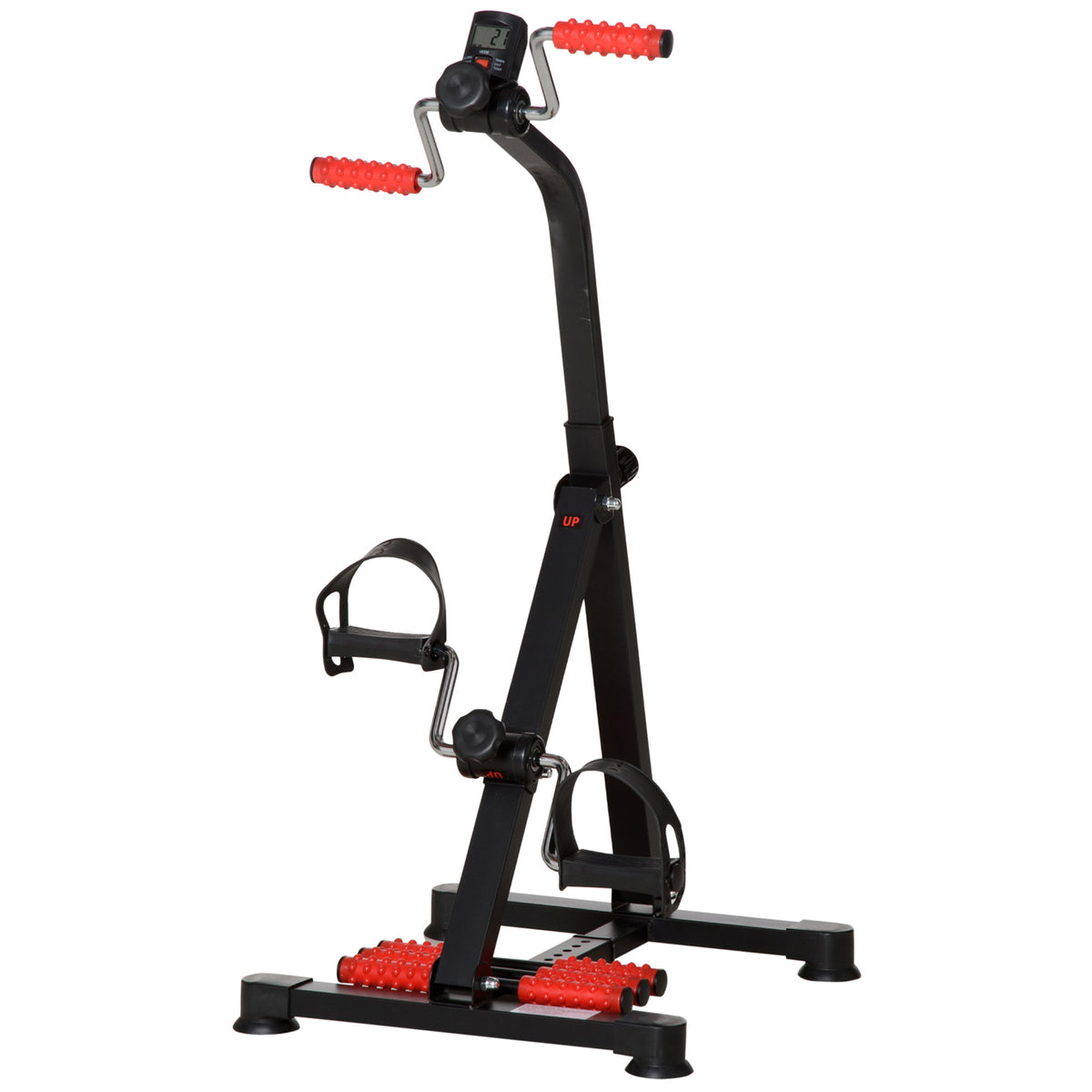 Portable Exercise Bike for Home Pedal Exerciser Height-adjustable 56L
