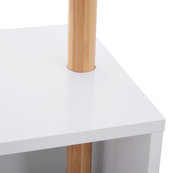 MCL 180 cm Hallway Coat Rack Storage Bench Tree Hat Hanger Entryway Stand Garment Organiser Bedroom Living Room