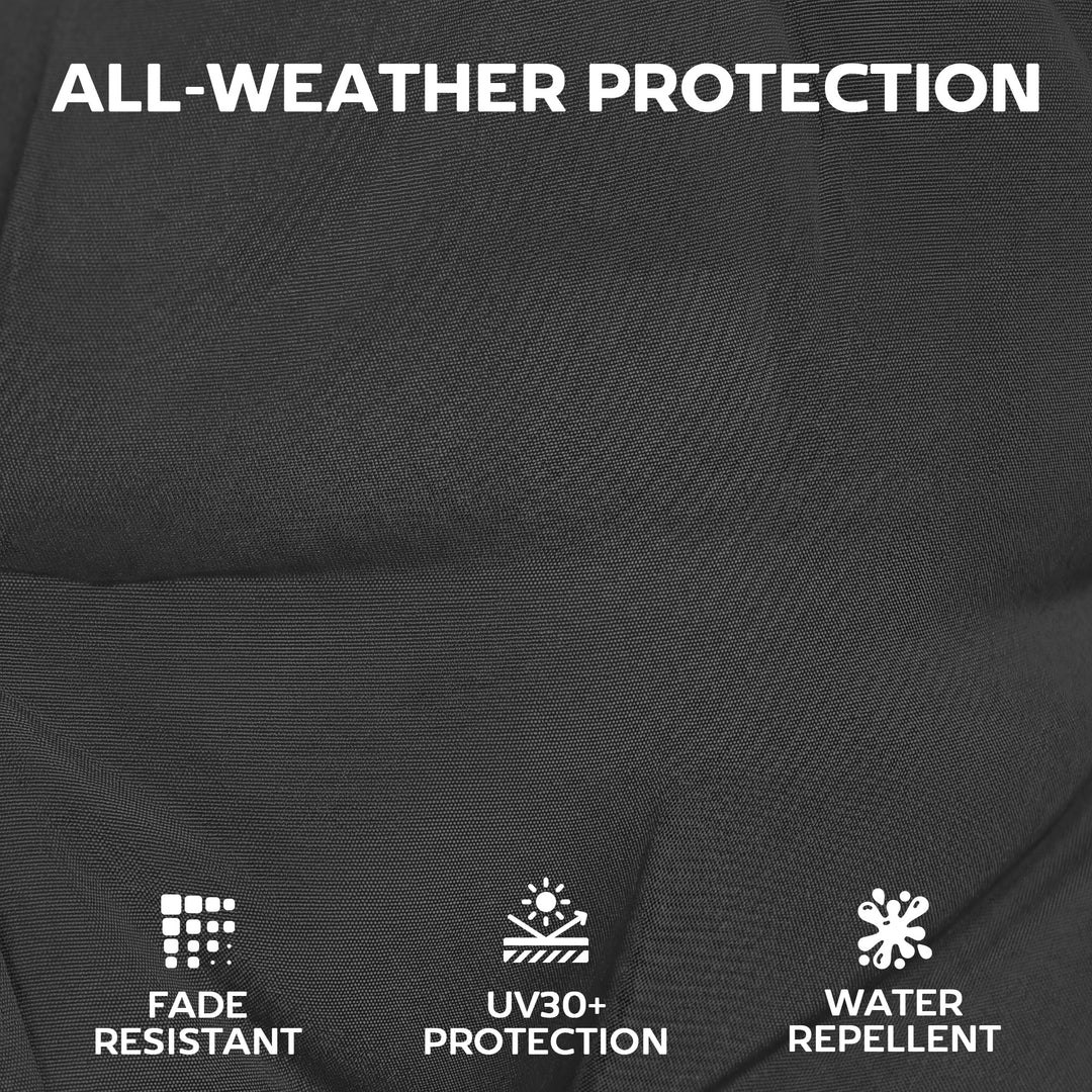 Patio Chair Cushions Set of 4, Waterproof Non-Slip Lounge Chair Cushio