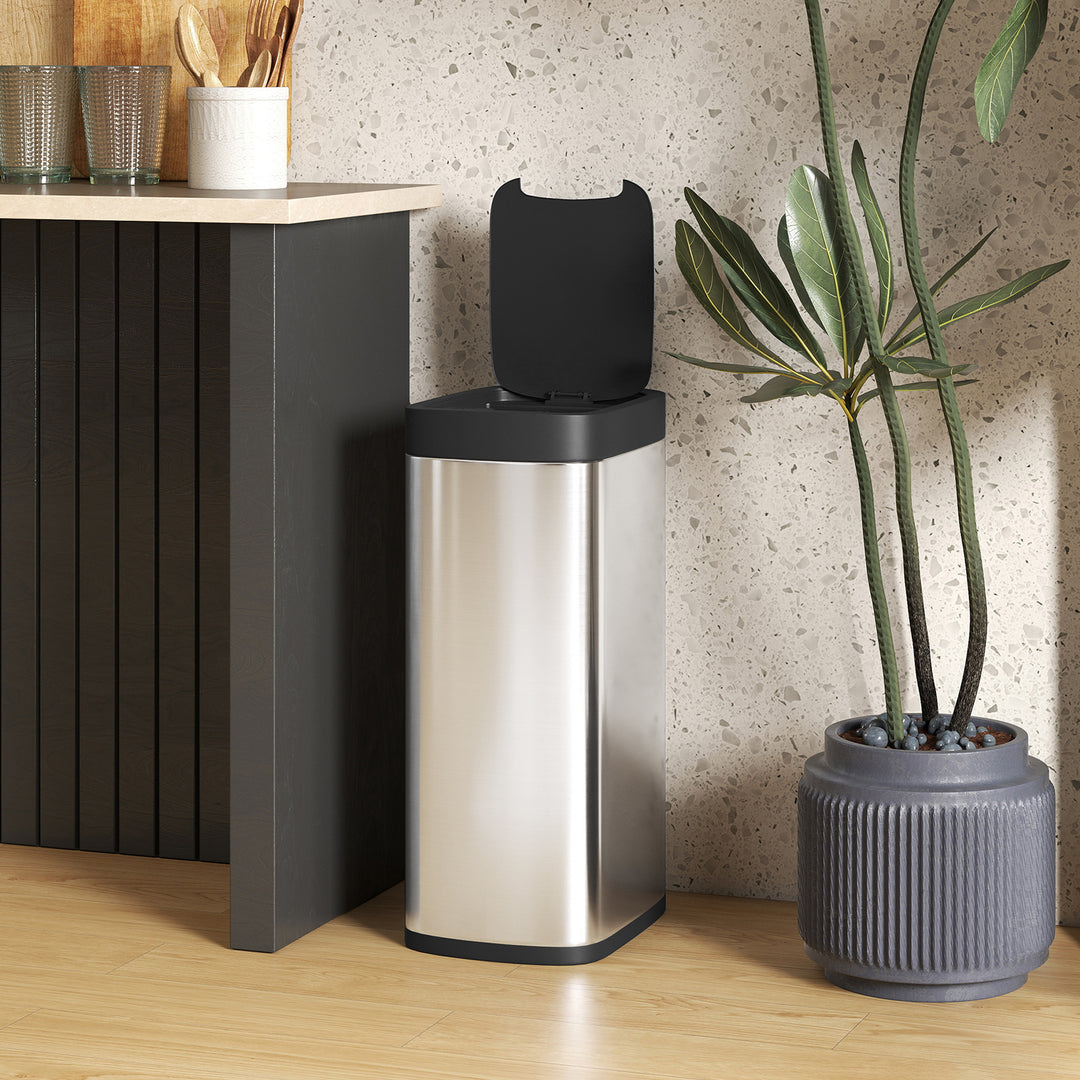50L Sensor Bin, Automatic Kitchen Bin, Manual Override, Battery Operat