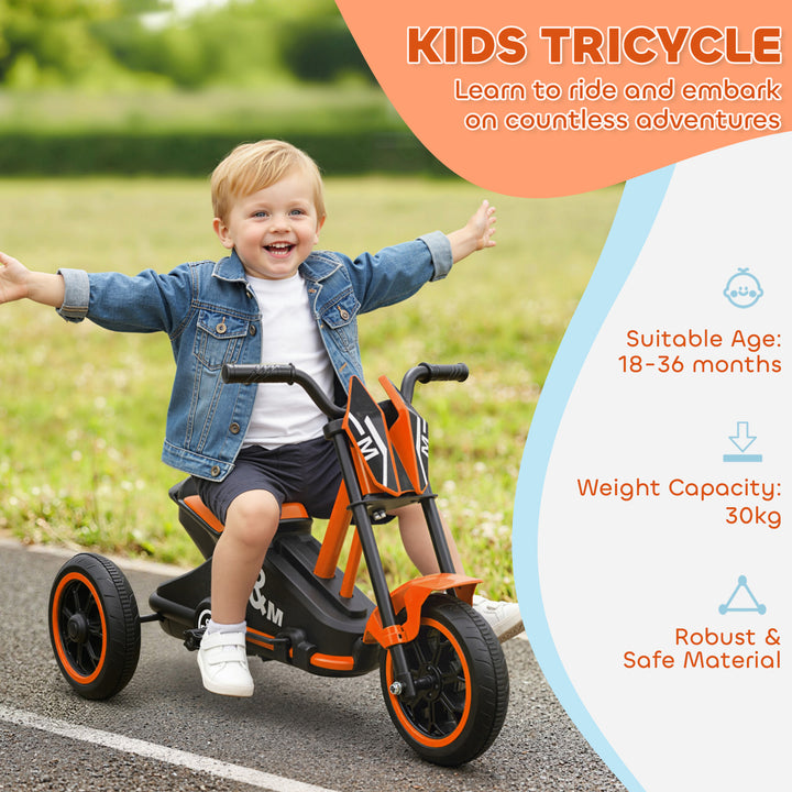 Kids Tricycle Baby Trike, Kids Trike with Pedal, 3 Wheel Toddler Balan