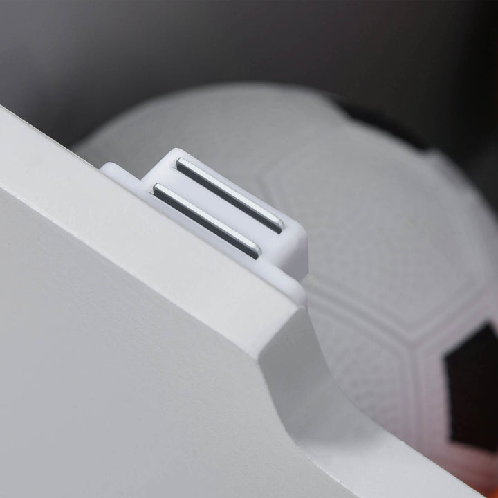 MCL Wooden Kids Toy Box Children Storage Organizer Chest Safety Hinge Playroom Furniture Grey