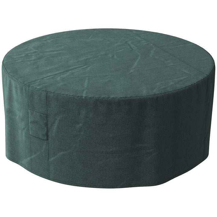 Garden Patio Large Furniture Set Round Cover 600D Oxford, Green