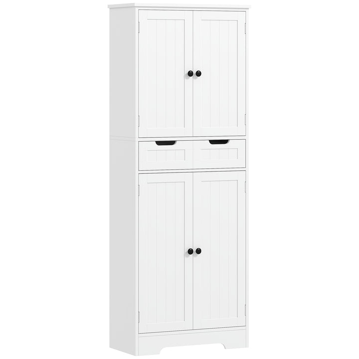Tall Bathroom Cabinet, Freestanding Bathroom Storage Cabinet with Draw