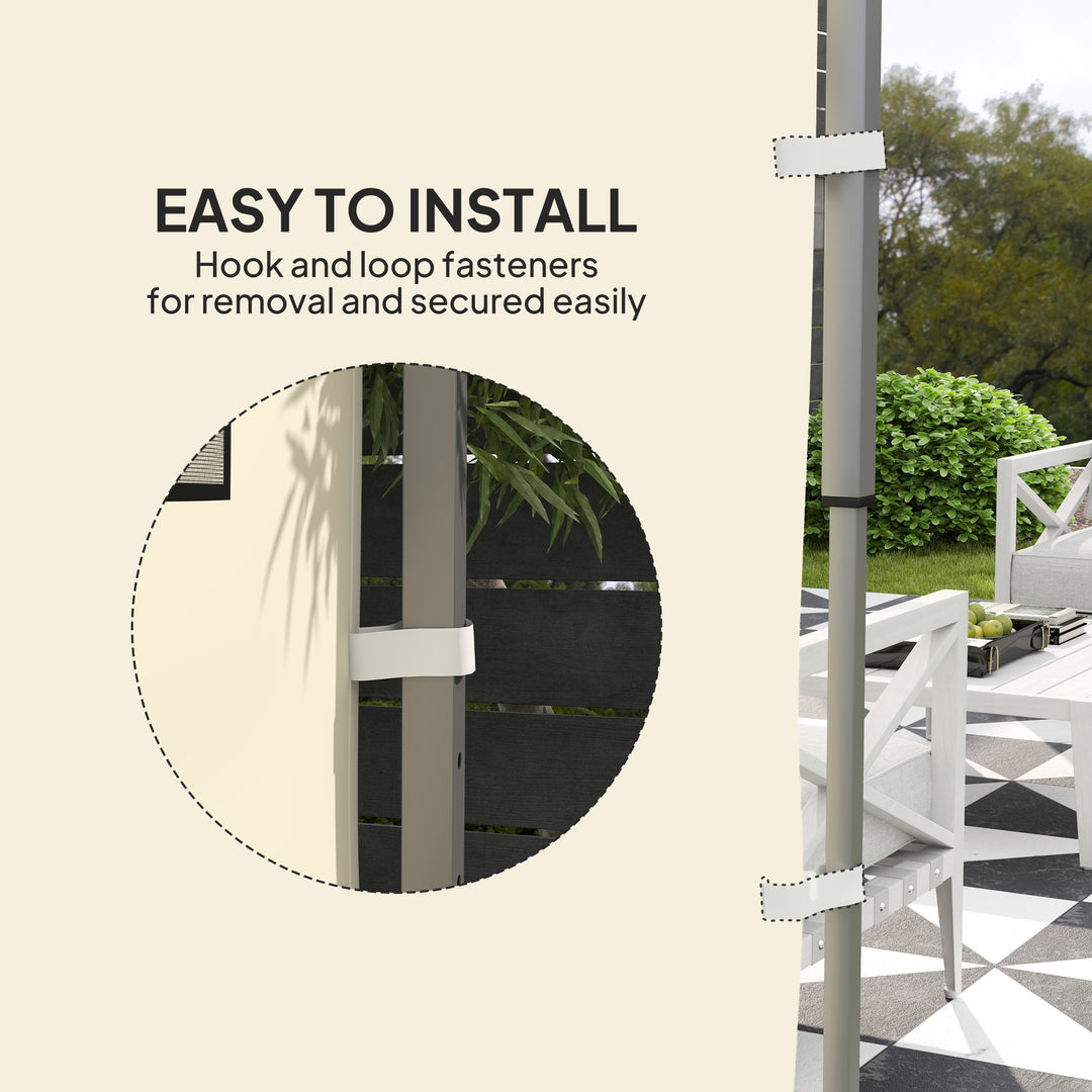 195 x 295cm Replacement Gazebo Sidewall - Beige
