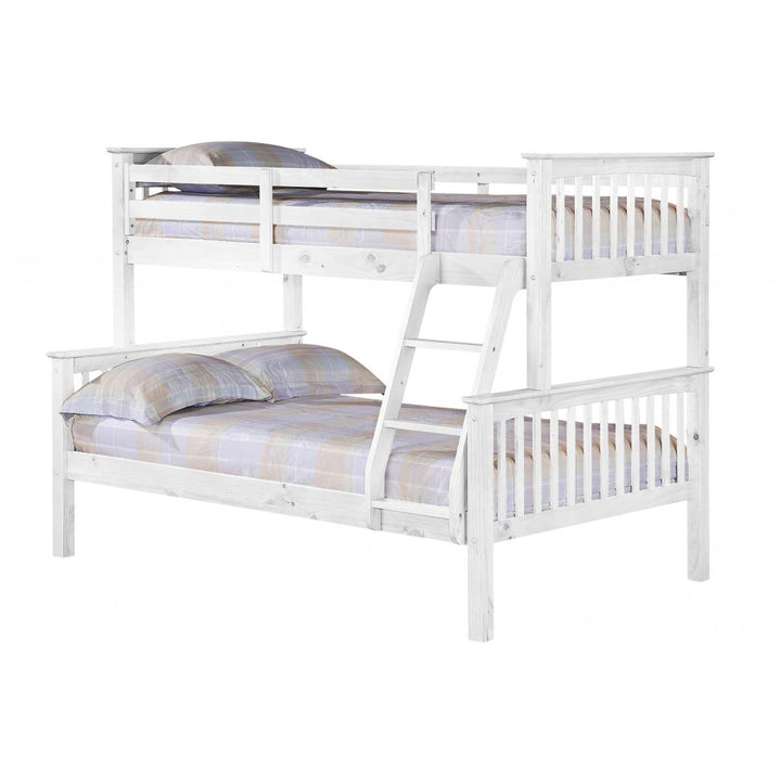 Porto Triple Bunk Bed White