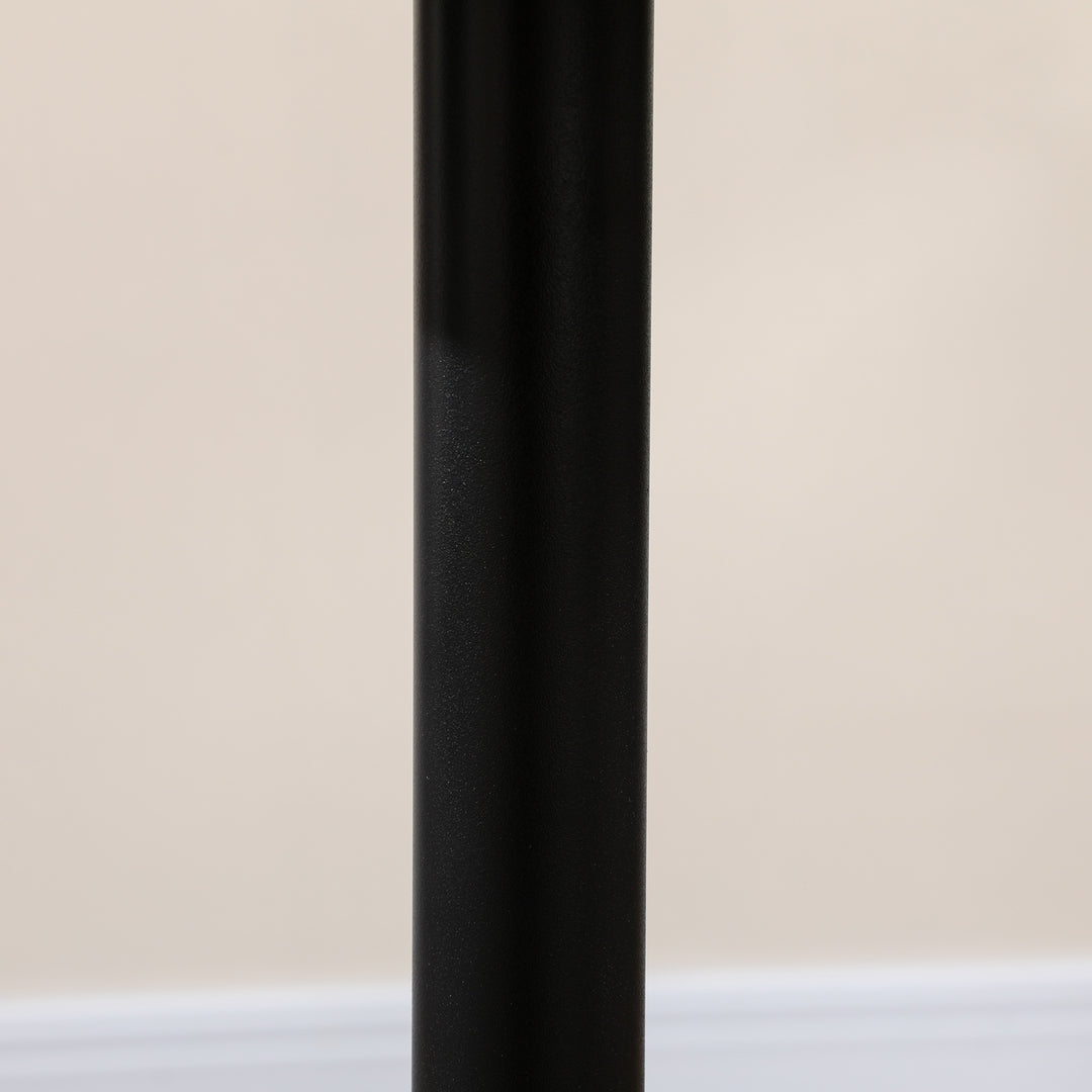 75H x Φ70cm Two-Person Minimalistic Dining Table - Black