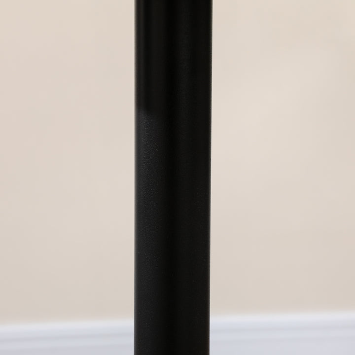 75H x Φ70cm Two-Person Minimalistic Dining Table - Black