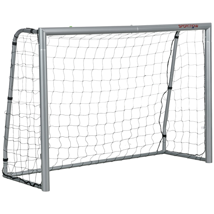 SPORTNOW Rapid-Set Football Net: 6ft x 2ft Garden Goal with Ground Pegs, Sturdy Outdoor Sports Gear. | Aosom UK