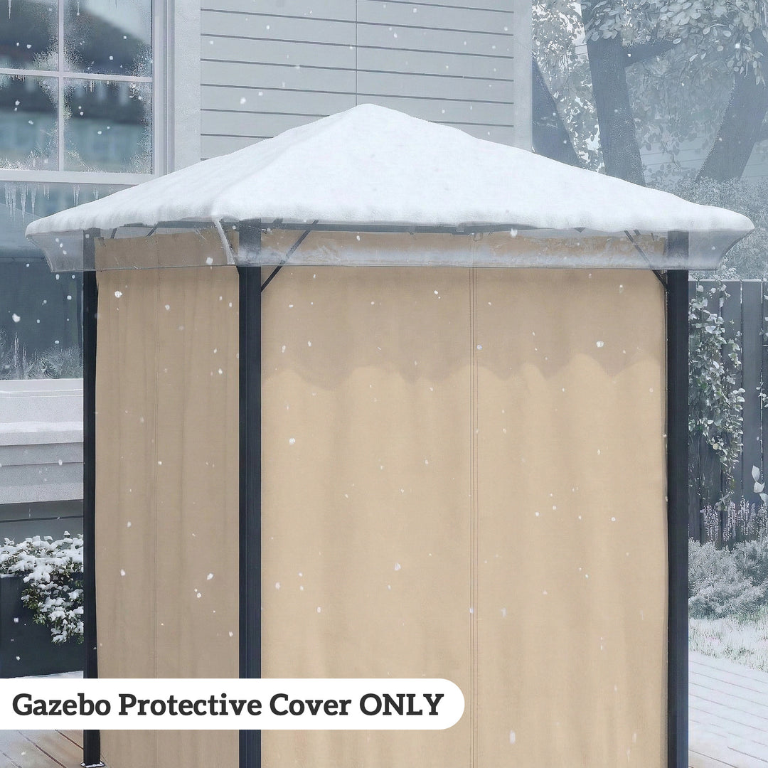 2 x 2 (m) Gazebo Protective Cover, Waterproof Cover for Gazebo, Canopy