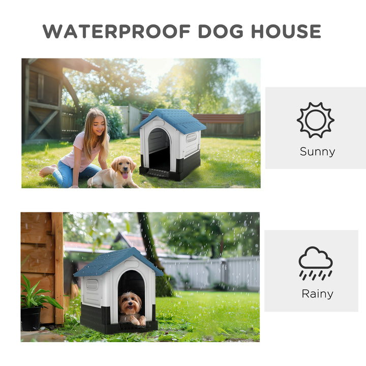 Outside Dog Kennel House, for Miniature Dogs, 64.5 x 57 x 66cm