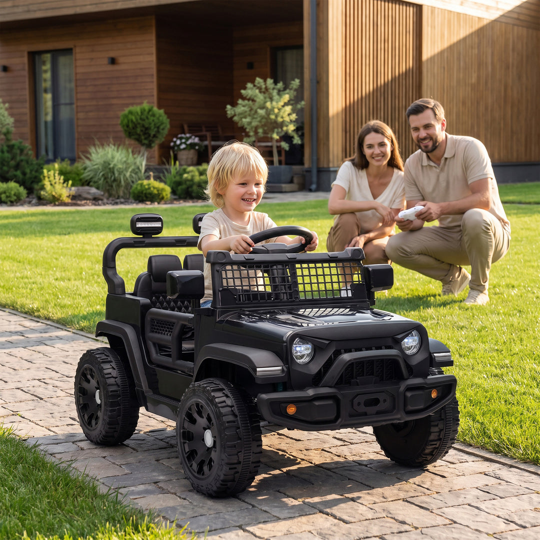 12V Electric Car for Kids with Remote, Dual Motors, Rear Suspension - view 2
