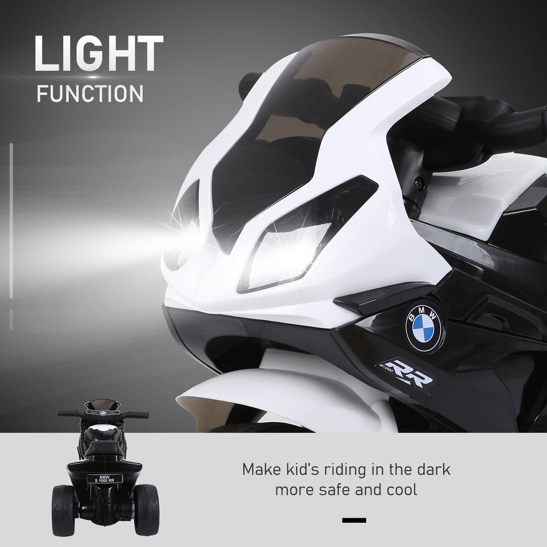 MCL Electric Kids Ride on BMW Motorbike W/Headlights and Music, 6 V-Black
