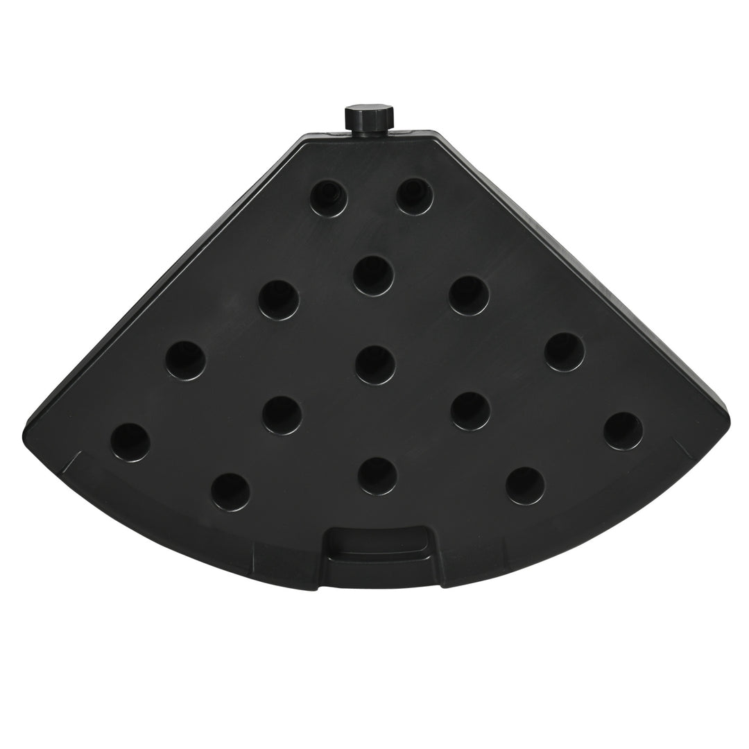 52kg Four-Piece Fillable Cantilever Parasol Weight Set