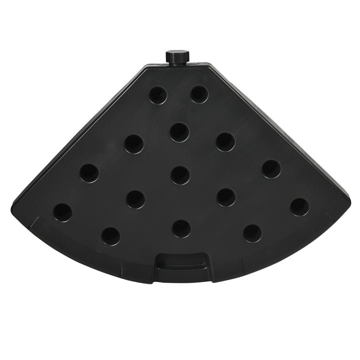 52kg Four-Piece Fillable Cantilever Parasol Weight Set