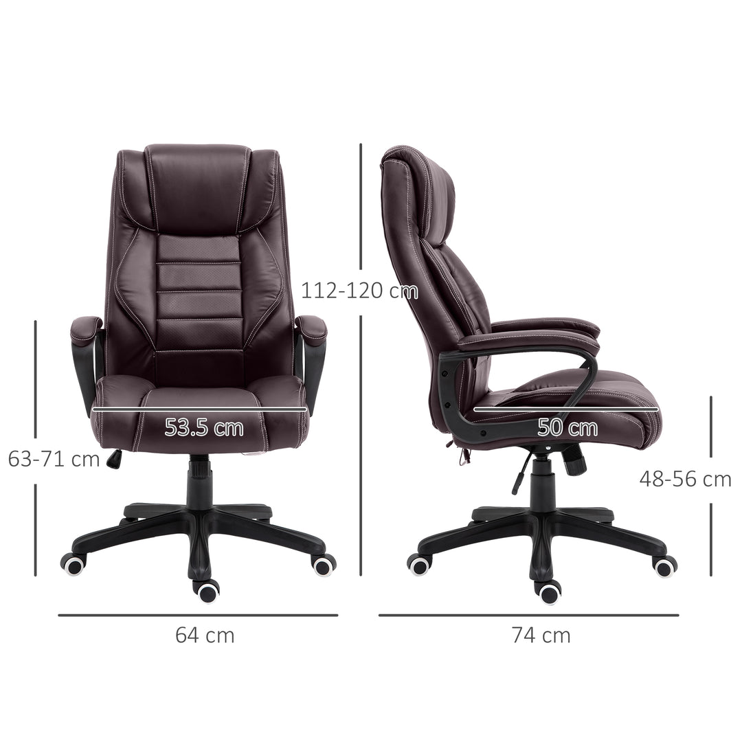 Vinsetto High Back Ergonomic Office Chair, 6