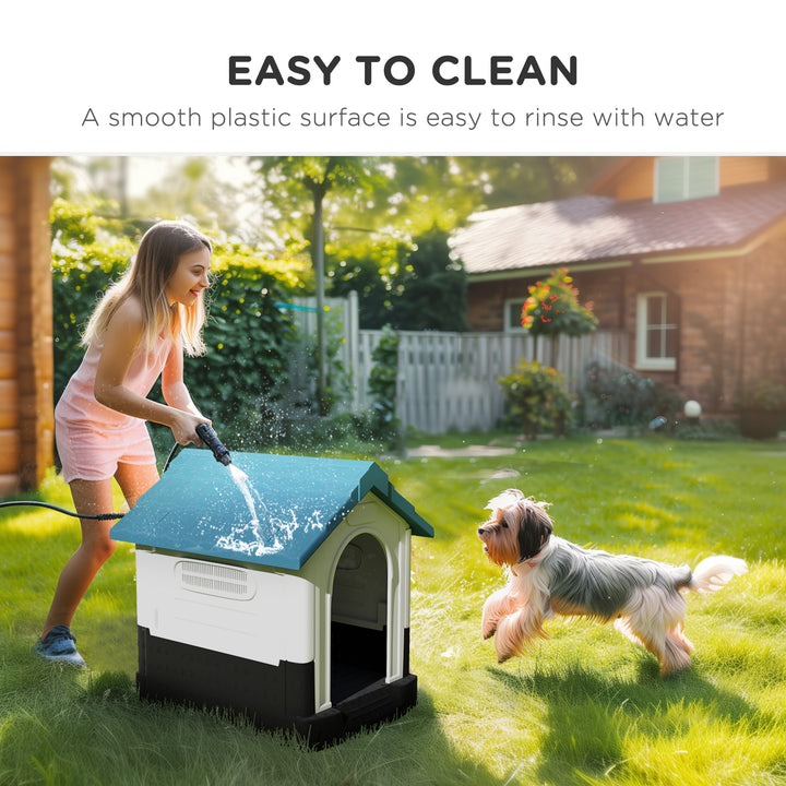 Outside Dog Kennel House, for Miniature Dogs, 64.5 x 57 x 66cm