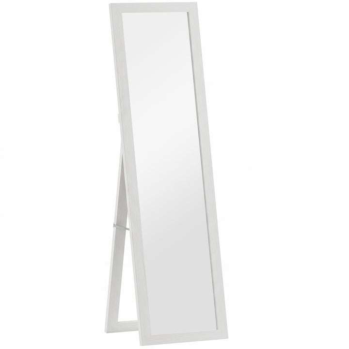 37 x 157 cm Full Length Mirror - White