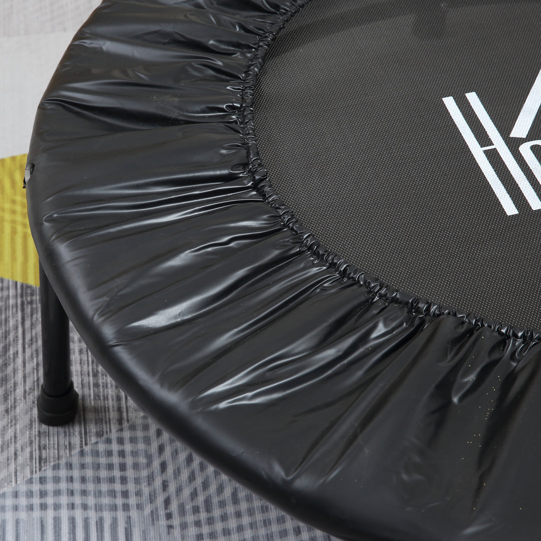 HOMCOM Trampoline Rebounder Adjustable Jumper, 40"-Black | Aosom UK