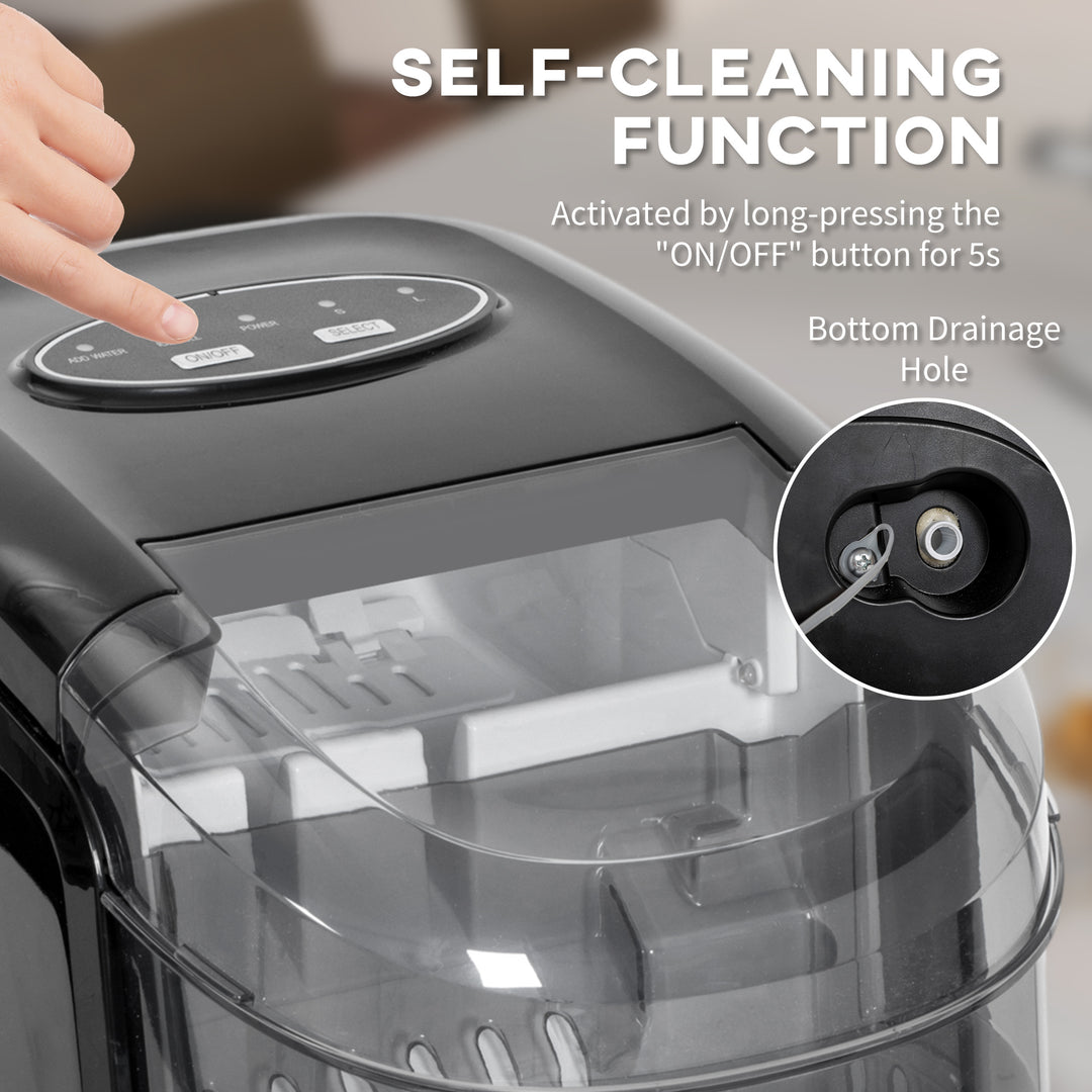 12kg Countertop Ice Machine, with Scoop