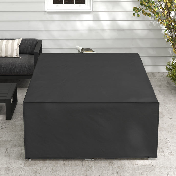 155 x 222cm Waterproof Furniture Cover - Black