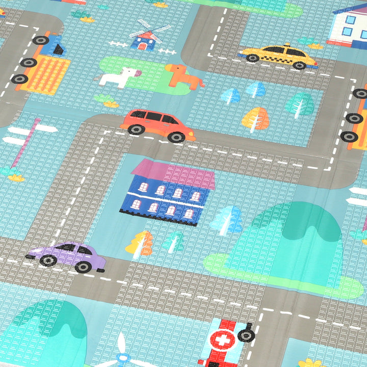 MCL Foldable Double-Sided Baby Play Mat, for Toddlers, Bedrooms, Nurseries, Playrooms