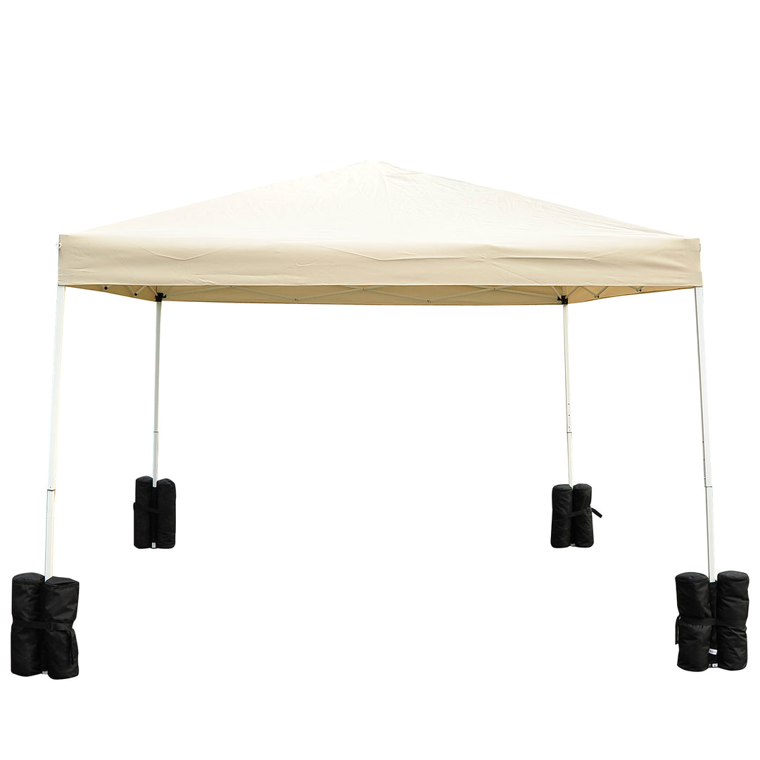 15 kg Heavy Duty Gazebo Weight Sand Bags, 4 pcs Leg Weights Marquee Tent Canopy Base for Trampoline Pop Up Gazebo Tent Parasols
