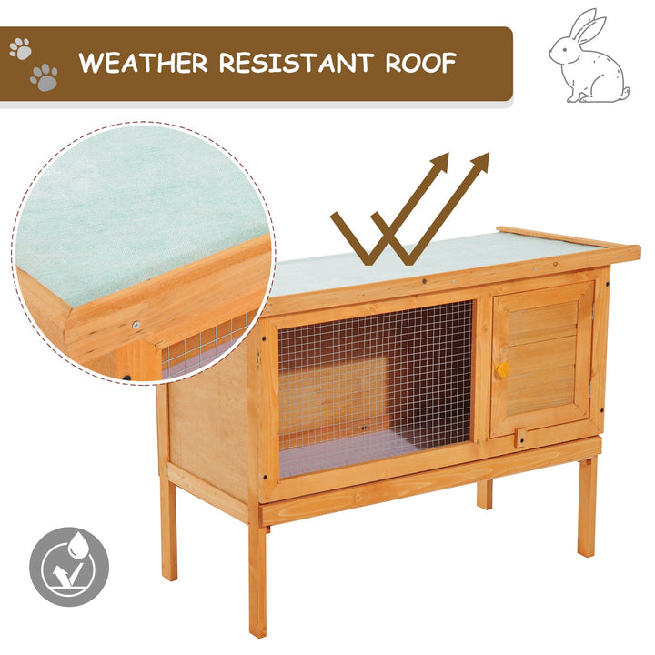 Guinea Pigs Hutches,90Lx45Wx65H cm-Fir Wood