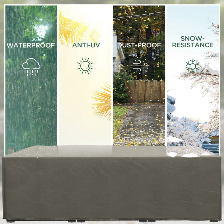 155 x 222cm Waterproof Furniture Cover - Grey