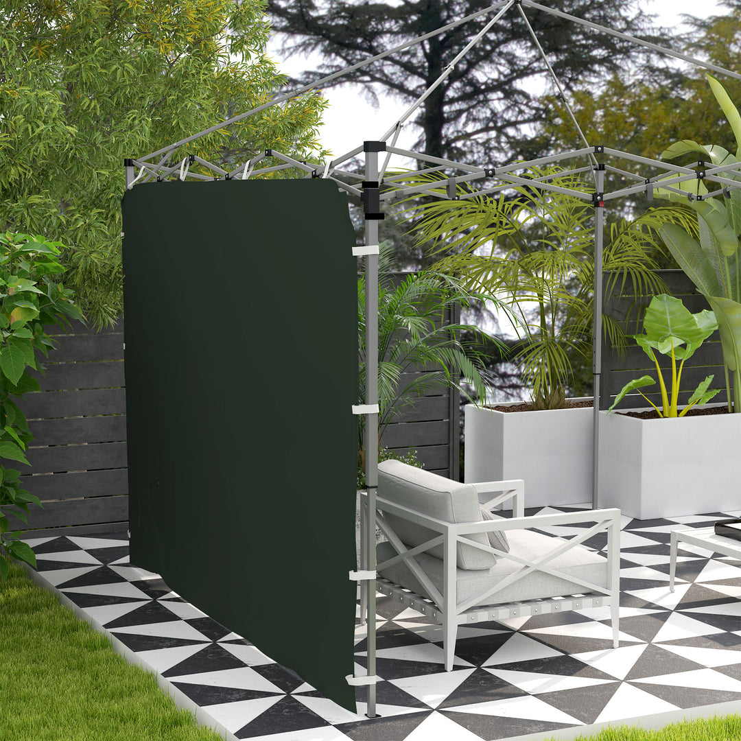 195 x 295cm Replacement Gazebo Sidewall - Green