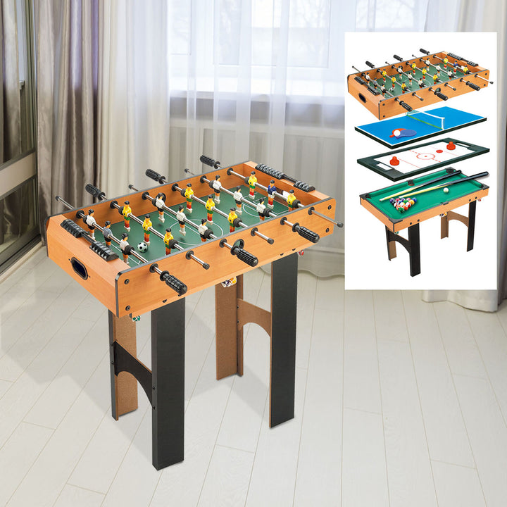 4 in 1 Multi Games Table Hockey Mini Foosball Billiards Pool Table - view 2