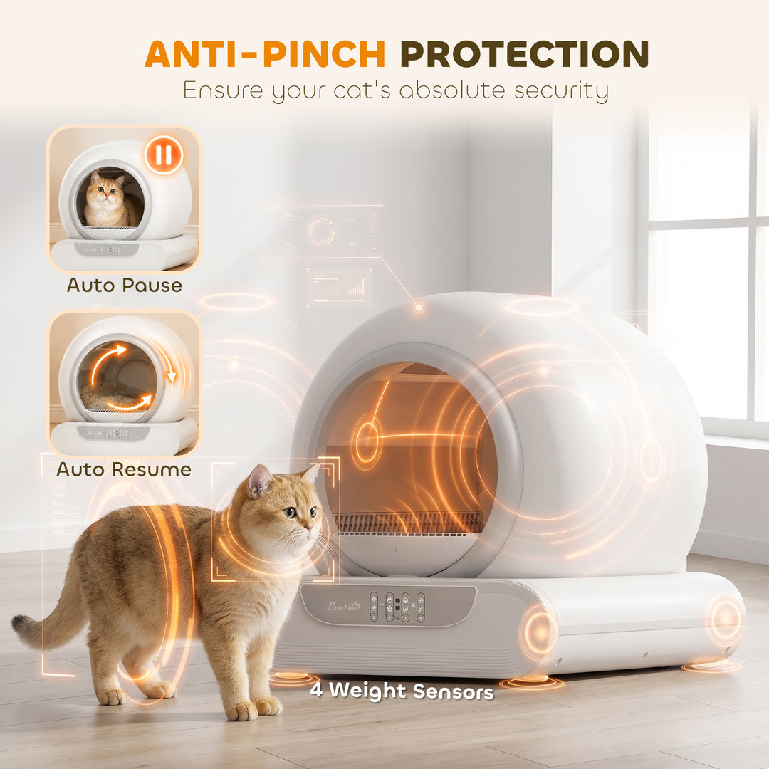 Self Cleaning Cat Litter Tray, Automatic Cat Litter Tray with APP - view 6