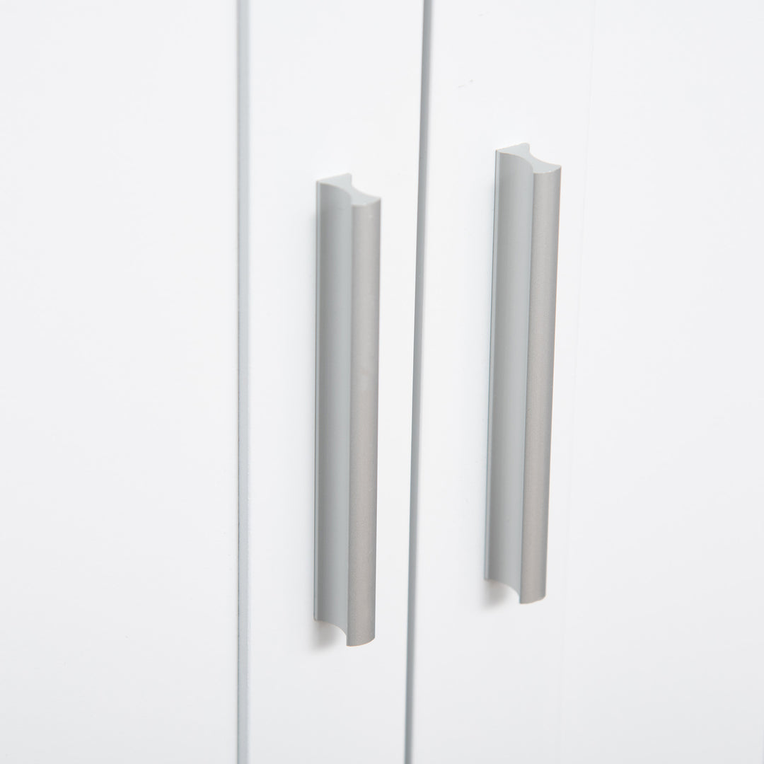 Modern Bathroom Floor Cabinet - White