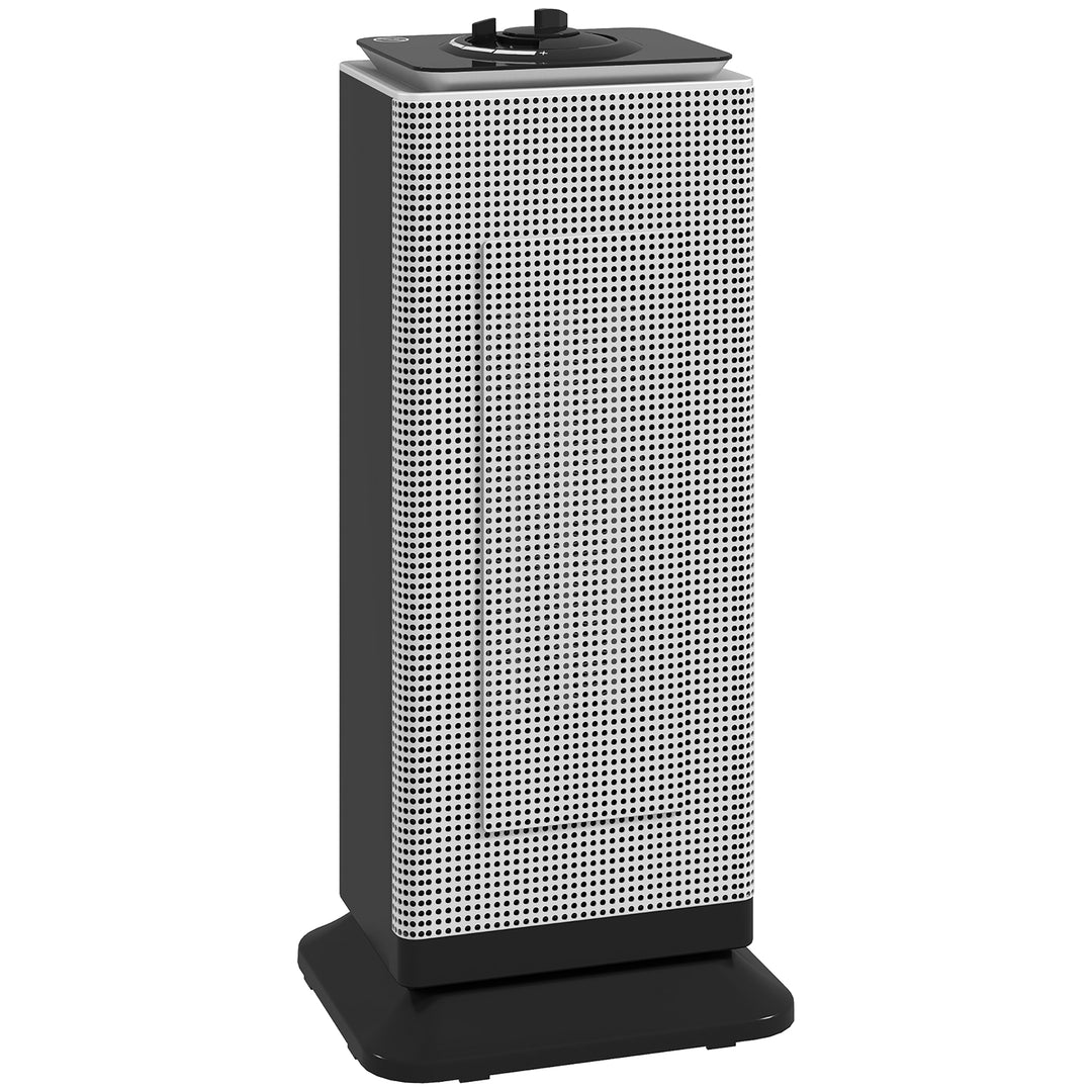 MCL 2000W Ceramic Electric Heater with Fan, Oscillation - Black
