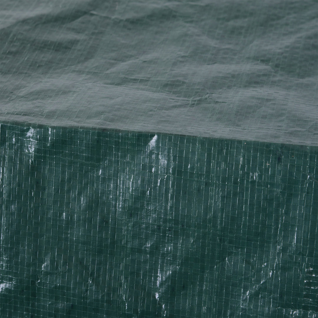 MCL Garden Furniture Cover, Waterproof Anti-UV Large Protective Patio Set Covers, 235 x 190 x 90cm, Green