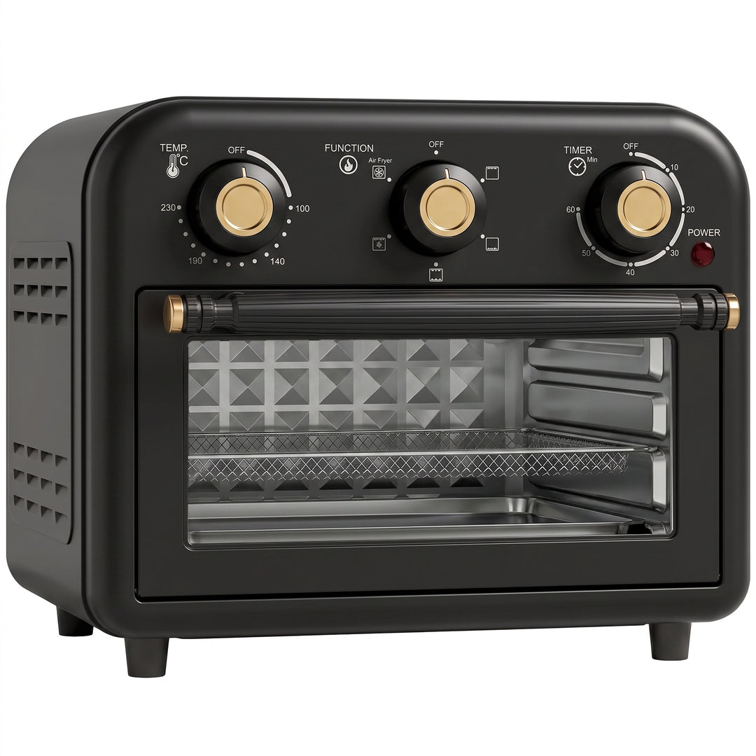 Air Fryer Toaster Oven, Convection Countertop Oven, with Adjustable Te
