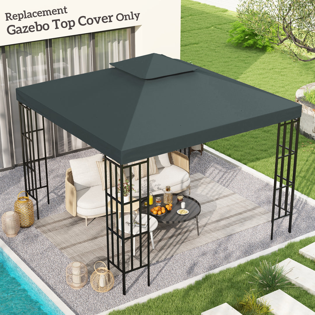 MCL Gazebo Roof Replacement, for 3 x 3(m) Frames - Grey