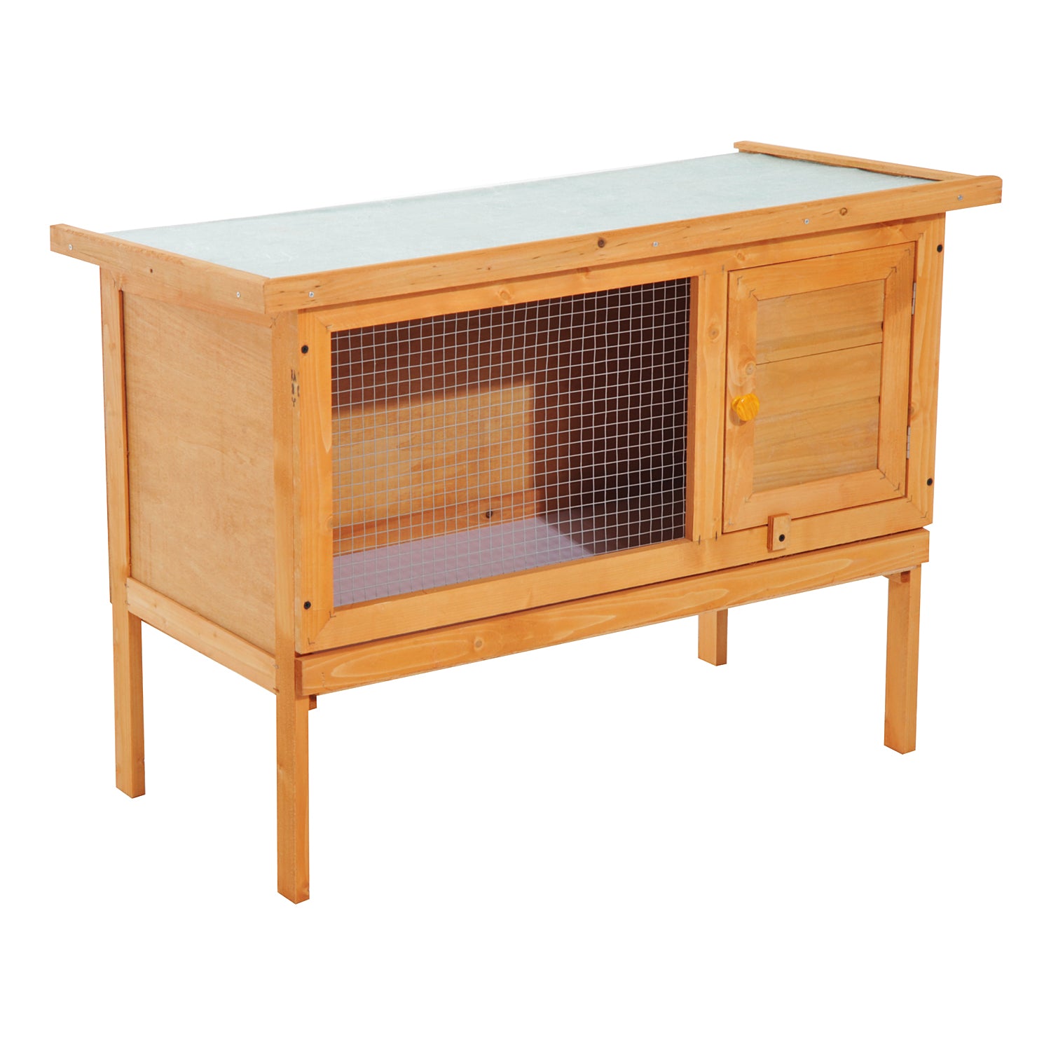 Guinea Pigs Hutches,90Lx45Wx65H cm-Fir Wood