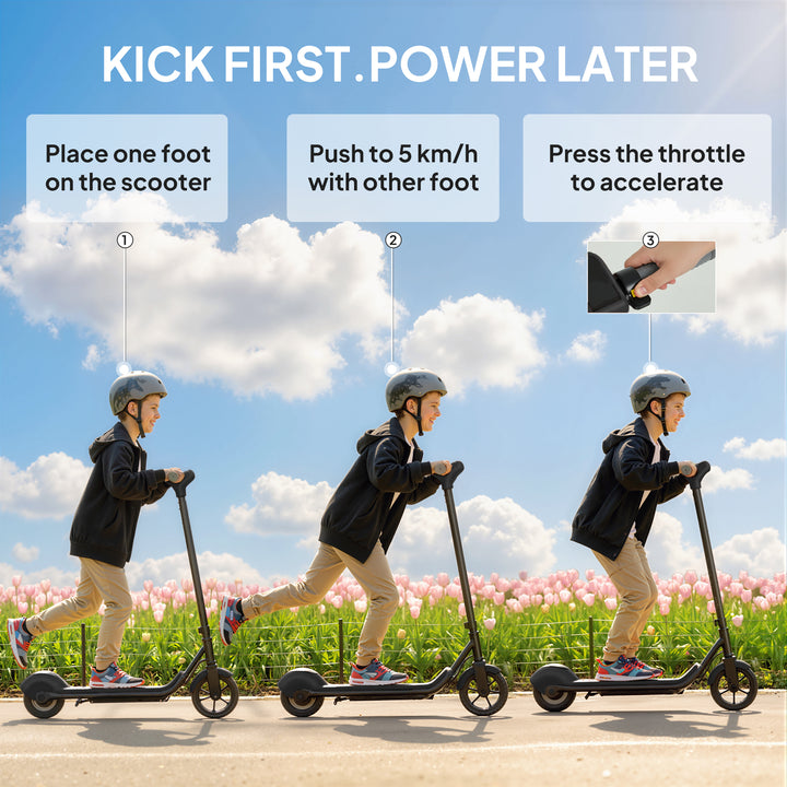 Electric Scooter for Kids, with LED Display