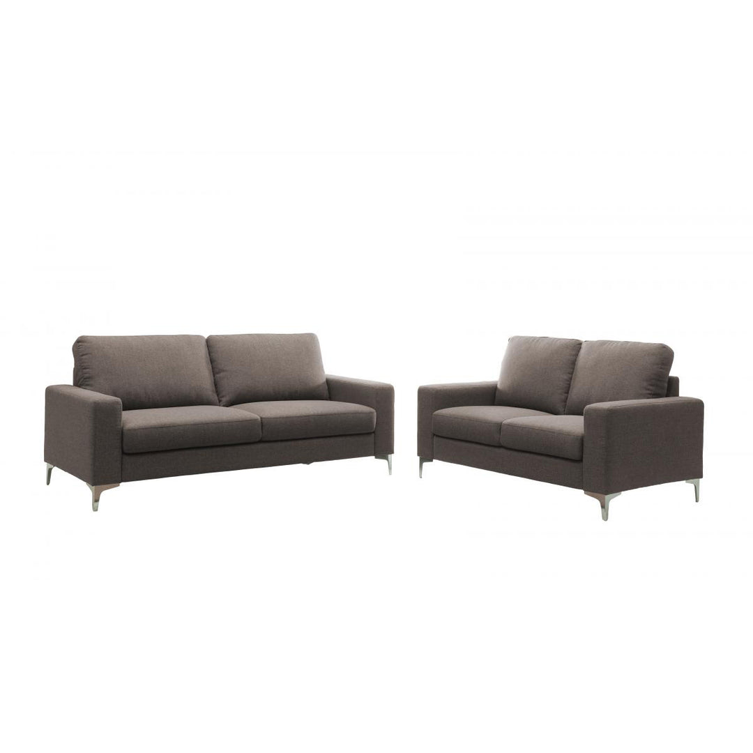 Sally Fabric 2 Seater Sofa Grey