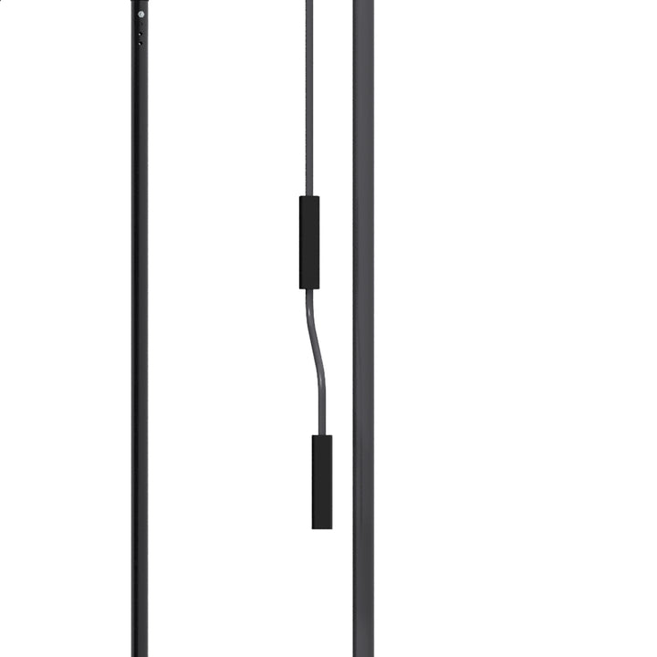 2 x 1.2m Manual Retractable Awning - Grey