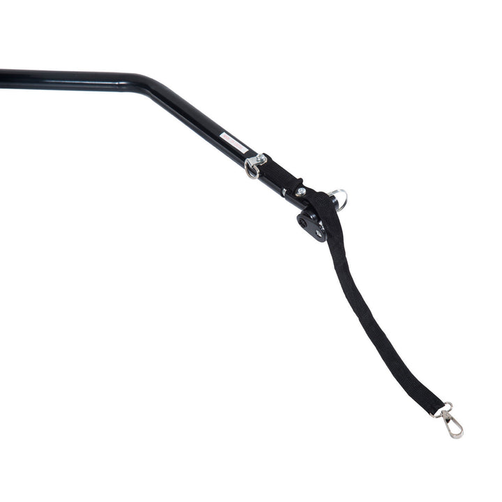 MCL Two-Wheel Bicycle Large Cargo Wagon Trailer Oxford Fabric, Folding Storage, & Removable Cover, Red