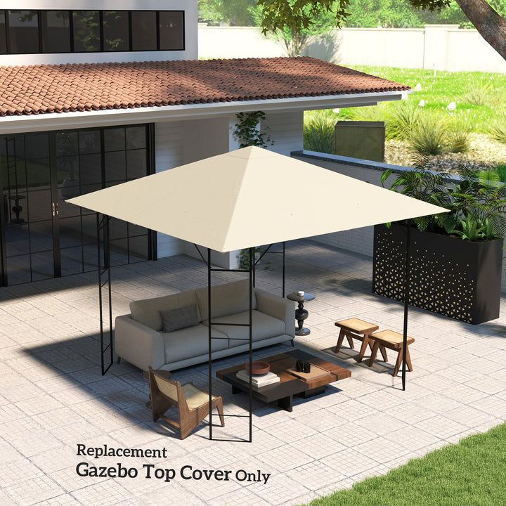 3 x 3(m) Gazebo Canopy Replacement, for 01-0867 - Cream