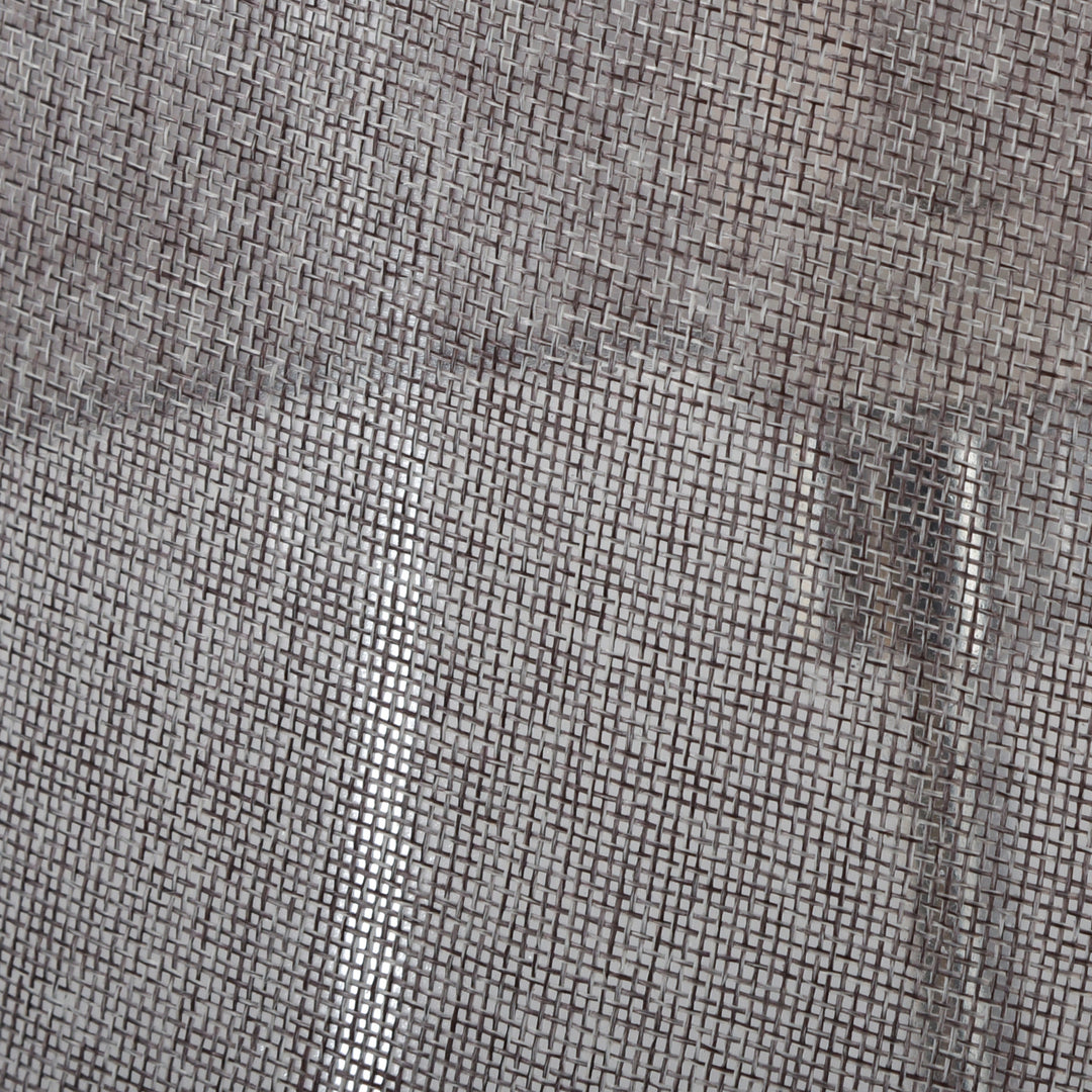 MCL Natural Wood Tripod Floor Lamp Light E27 Base Bedroom Living Room Fabric Shade Storage Shelf Foot Switch, 156cm, Grey