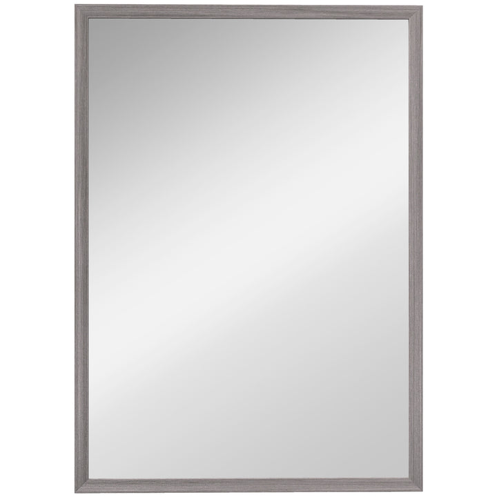 Wall Bathroom Mirror, 50 x 70 cm Wall-Mounted Mirror for Living Room, 
