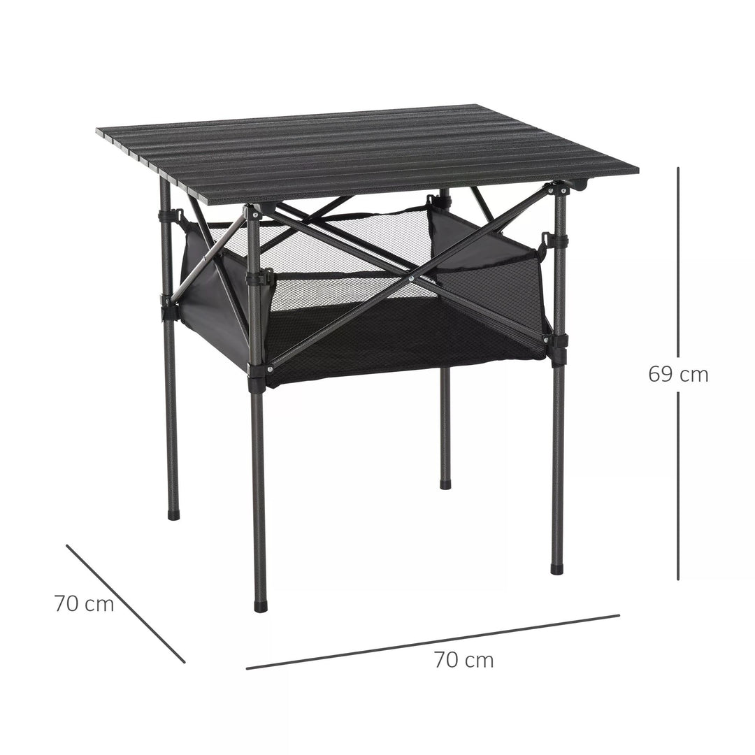 Outdoor Folding Camping Table W/ Storage Bag, Portable for Garden Beach Picnic