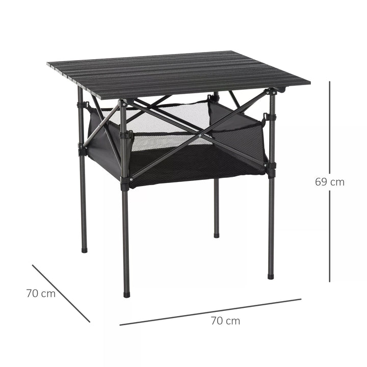 Outdoor Folding Camping Table W/ Storage Bag, Portable for Garden Beach Picnic