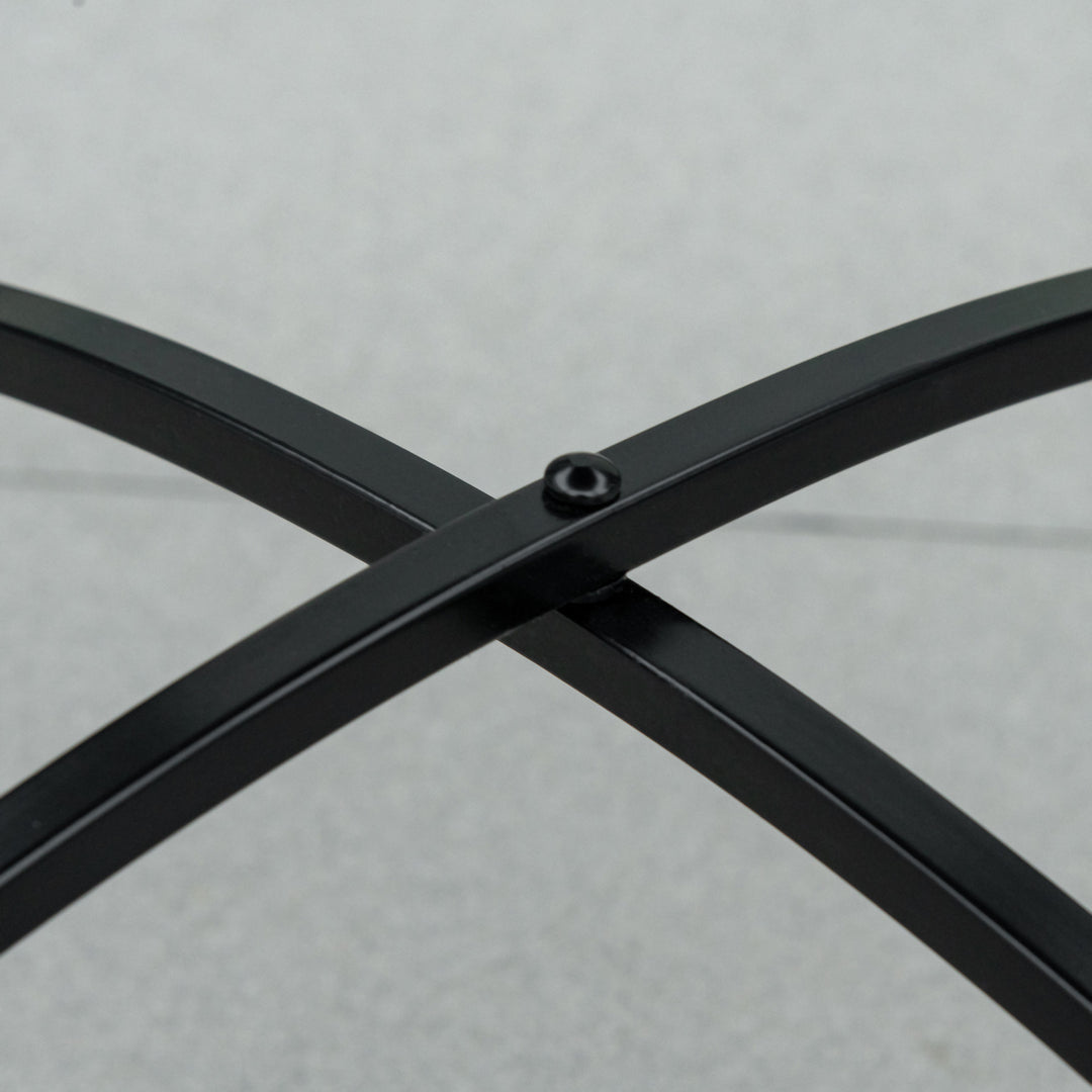 MCL 60cm Mosaic Outdoor Patio Table - Grey